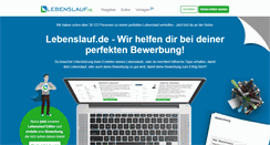 Desktop Screenshot of lebenslauf.de